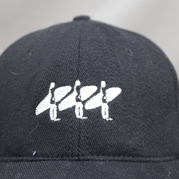 Vintage Snowboard Hat - Westbeach Original 3 Surfer Logo - Adult Stretch Fit - Picture 2 of 9